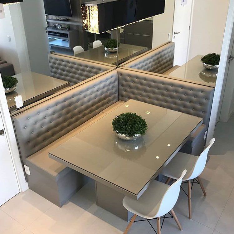 Canto Alemão Banco Encosto Botone Base Estofada COM BAU Liso Ponto Puxado Capitone Captone Gomos Placas Almofadões Botone