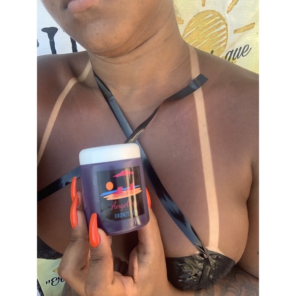 Parafina bronzeadora turbo neon ativador 100gr