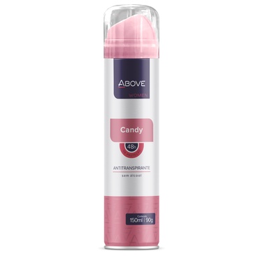 Antitranspirante 48h Above Candy 250ml - Unidade