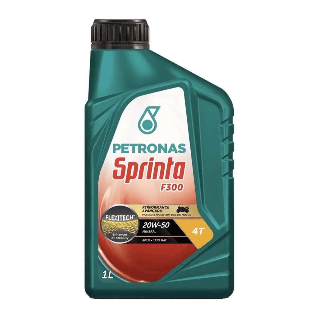 Oleo Para Motor De Moto Motocicletas 20w50 F300 Petronas em Oferta na Shopee