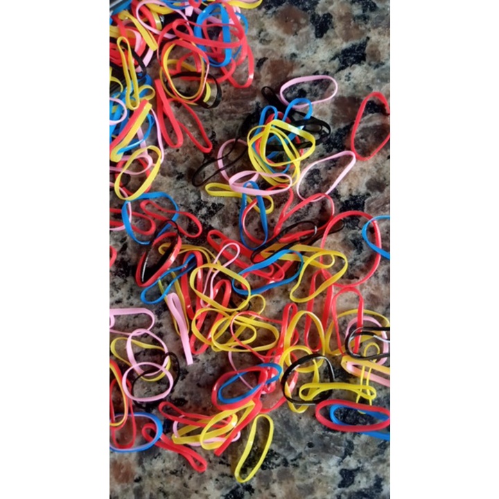 elástico de cabelo xuxu rabo de cavalo xuxinhas rabicó lote 50 unidades infantil