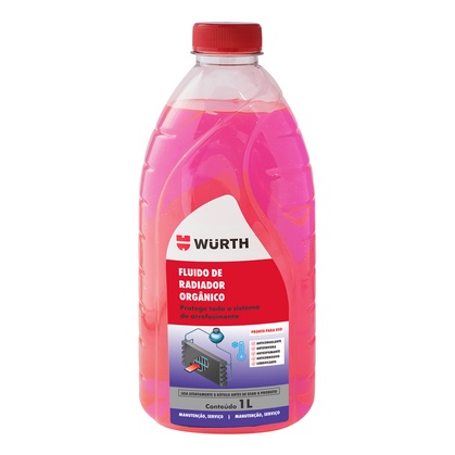 Fluido De Radiador Proteção Sistema Arrefecimento 1 Litro Wurth em Oferta na Shopee