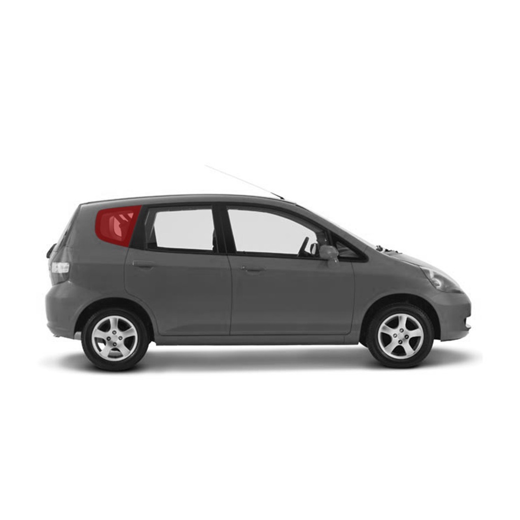 Vidro Lateral Traseiro Fixo Direito Para Honda Fit 02/08