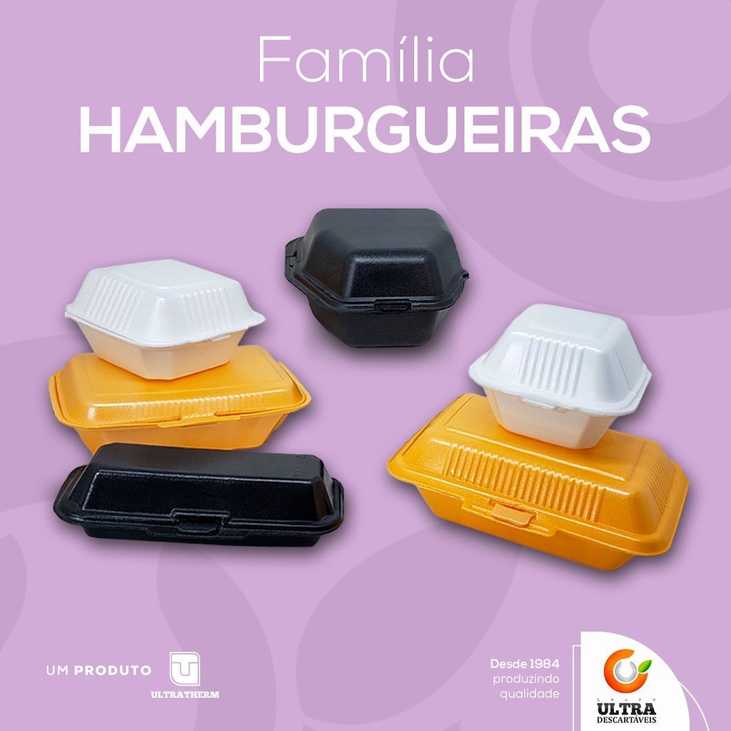 Hamburgueira 100 Unidades Ultra