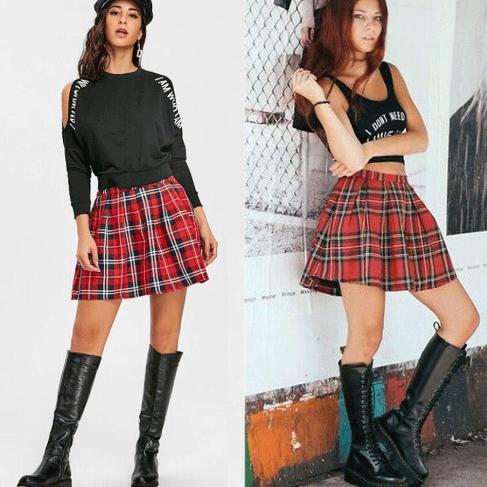 uniforme escolar saia xadrez
