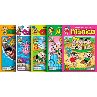 Kit 3 Gibi Turma da Monica Sortido Panini (Surpresa) em Oferta na Shopee
