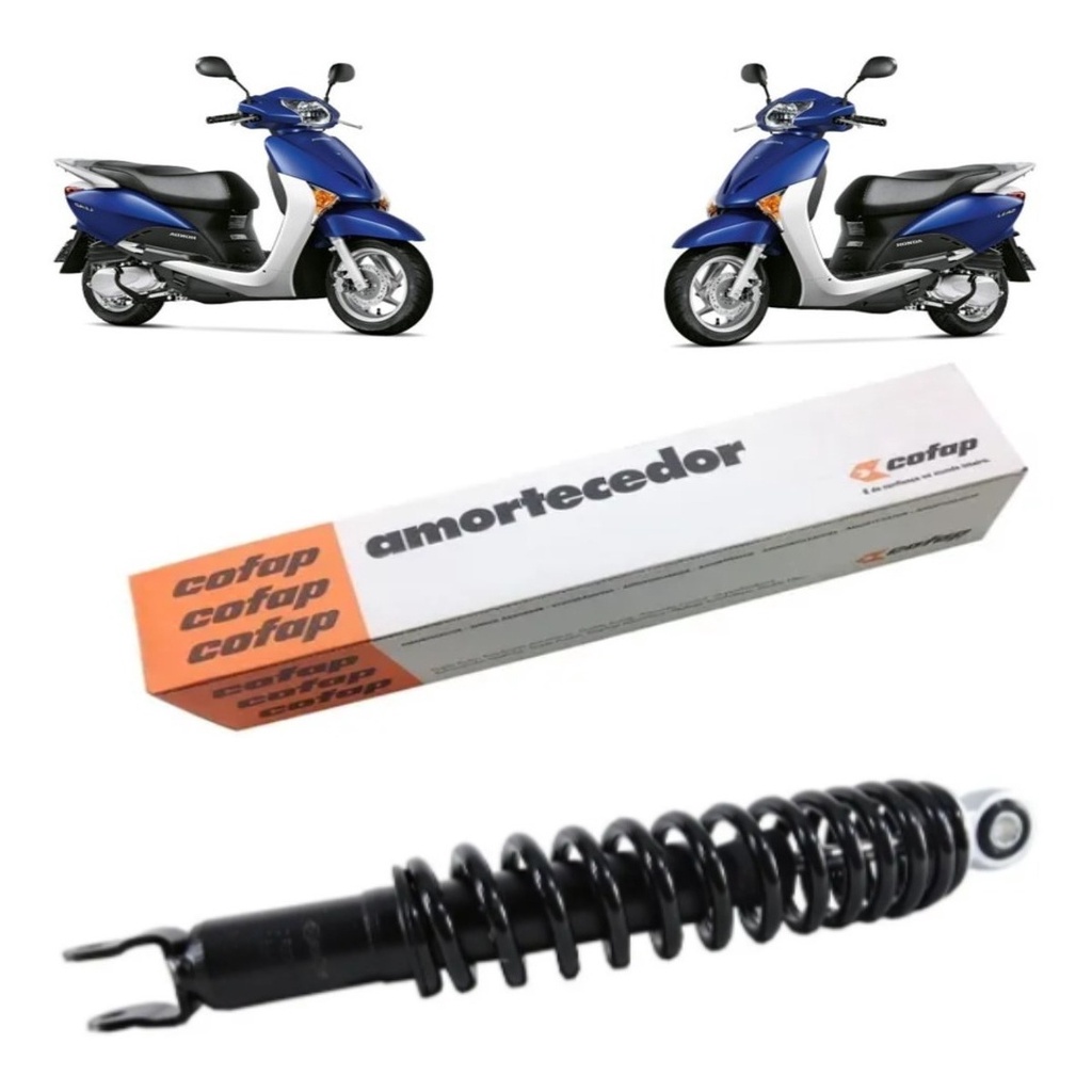 Amortecedor Traseiro Honda Lead 110 2009 2010 2011 2012 2013 2014 2015 Original Cofap