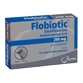 Flobiotic - 250 Mg Cães E Gatos 10 Comp - Syntec