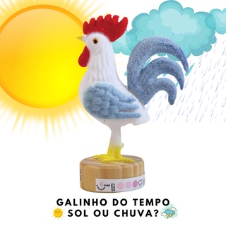 Galo Do Tempo Galinho Do Tempo Decoração | Sol ou Chuva Metereologia
