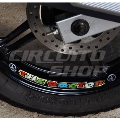 Adesivo Roda Refletivo Moto Yamaha Fazer 250 Doctor Tuning