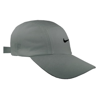 Boné Esportivo Aba Curva Masculino, Feminino, Para Caminhada, Corrida, Ciclismo Cinza Claro