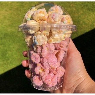 50~250 copo bolha com tampa bolha sem furo pet super transparente 380 ml FNS VIGOUR em Oferta na Shopee