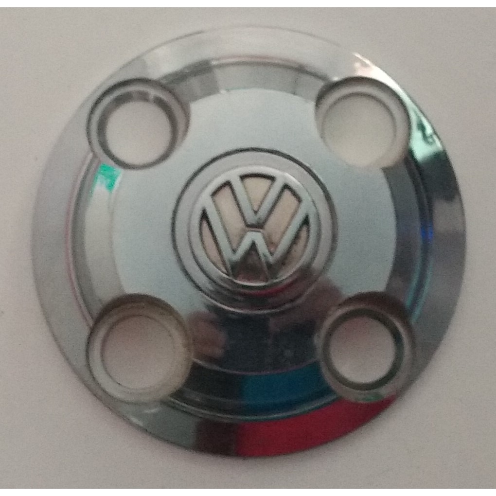 Calota VW Tampa Central Miolo De Roda Volkswagen Aro De Ferro 13 14 15 CROMADA