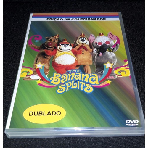 Dvd Coleção Banana Splits + A Ilha Do Perigo ( 6 Dvds )