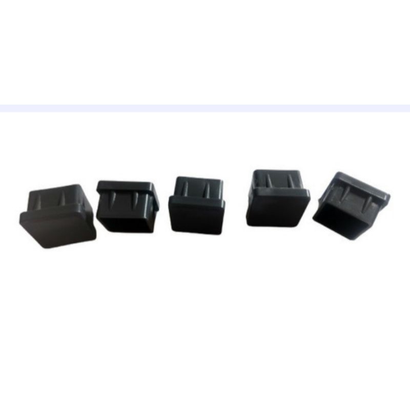 100 ponteiras plástica internas acabamento metalon tampas 25x25