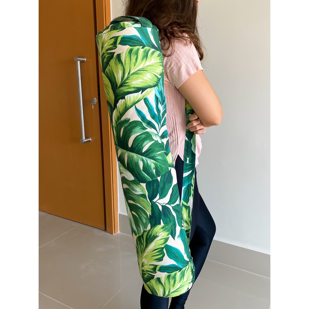 Imagem (7) Bolsa Para Tapete De Yoga, Bolsa Para Mat, Bolsa de Yoga, Yoga Bag - Estampas Diversas (7) - Mandala Flor Flores Floral Ioga Om Ohm Meditação Pilates Esporte Esportiva Karsten