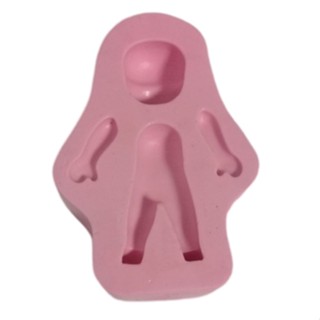Molde De Silicone Boneco Universal Para Decorar F494 em Oferta na Shopee