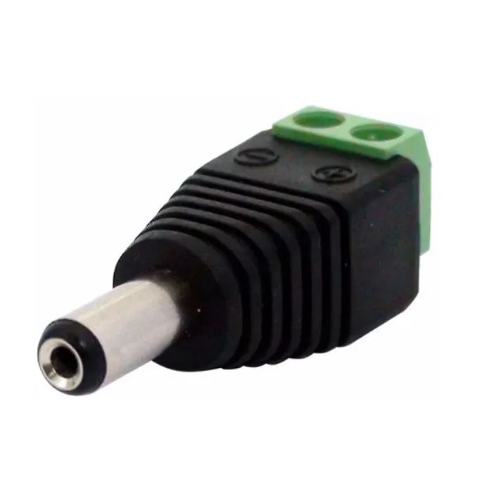 Conector P4 Macho Com Borne | Shopee Brasil