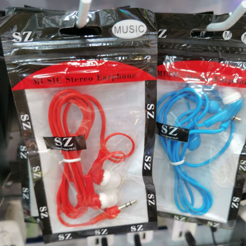 KIT 10 Fone de ouvido colorido para Lg Htc samsung,headset com fio e sem microfone saco