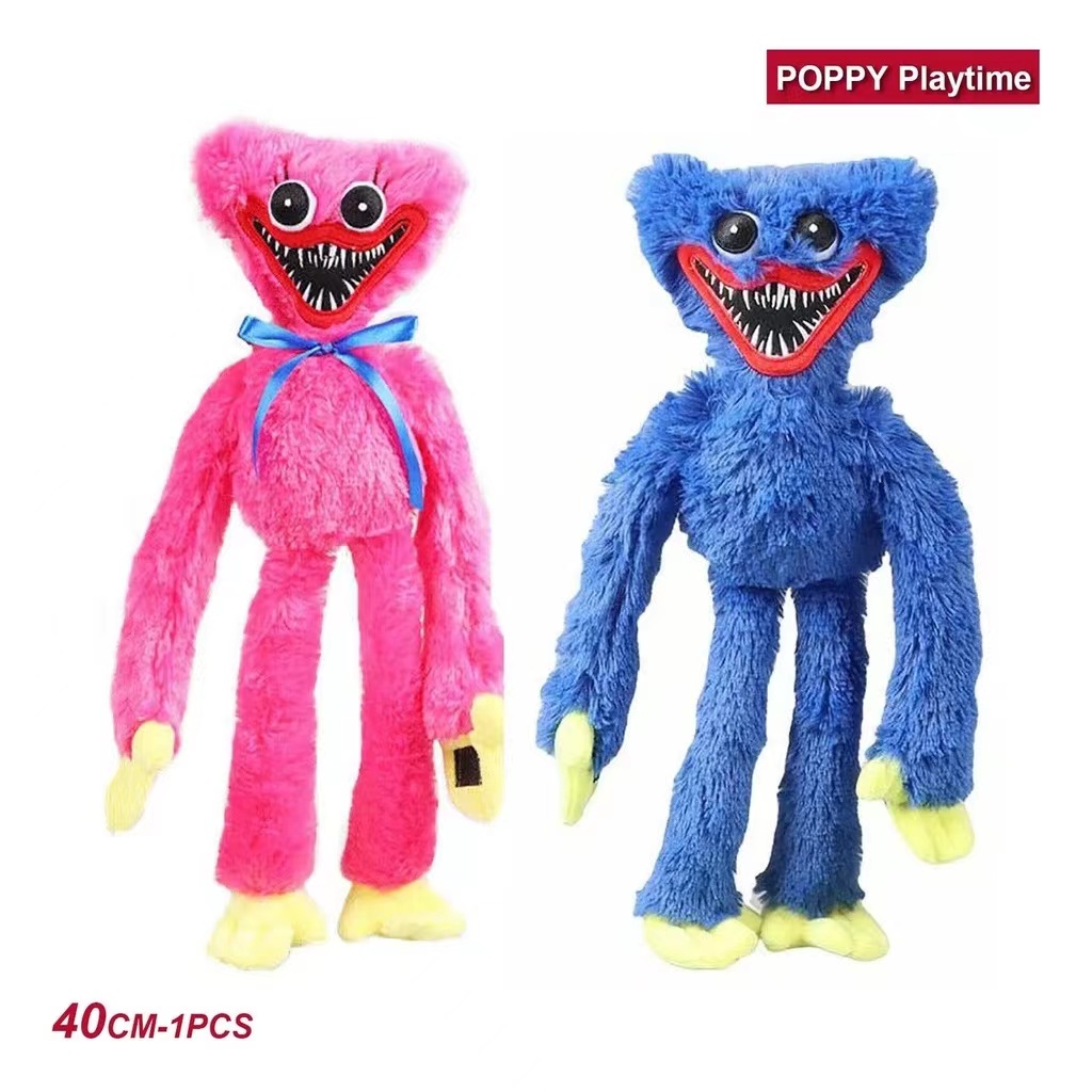 Poppy Playtime Peluche 40cm Personagem de Brinquedo Huggy Wuggy