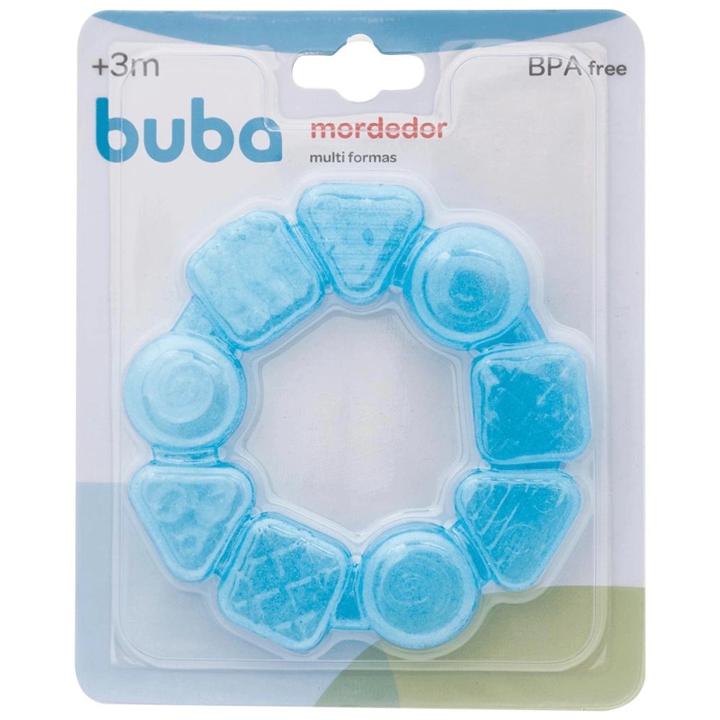 Mordedor De Gel Multi Formas Azul 7230 - Buba em Oferta na Shopee