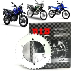 KIT RELAÇÃO TRANSMISSÃO DID 1045 XTZ 250 LANDER COM RETENTOR