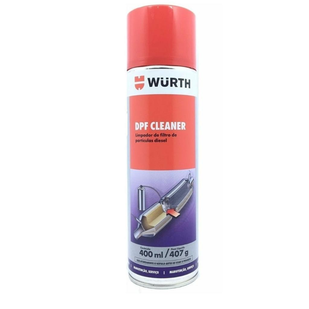 Limpador De Filtro de Partículas Diesel DPF Cleaner Wurth 400ml