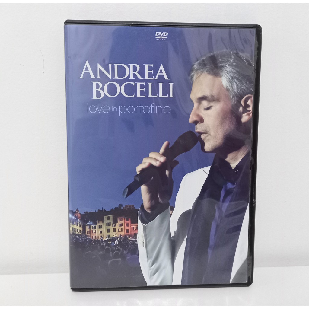 Dvd Original Andrea Bocelli Love In Portofino 2013 - Raro | Shopee Brasil