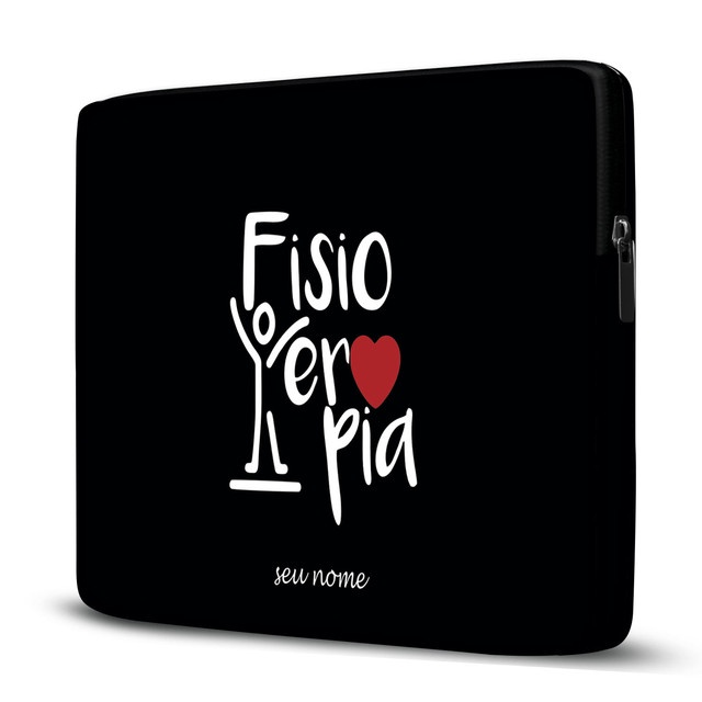 Pasta Case para Notebook 15.6/17/14/12 Maleta Pasta Fisioterapia com Nome