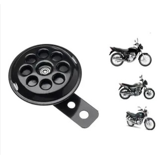 Buzina Moto 12v Cg Titan Fan Job Ybr Factor Yes Fazer150 Pop em Oferta na Shopee