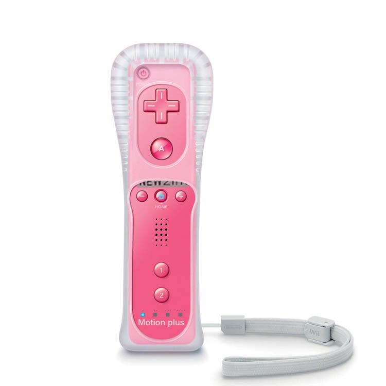 Controle Wii Remote Plus Para Nintendo Wii e Nintendo Wii U Rosa