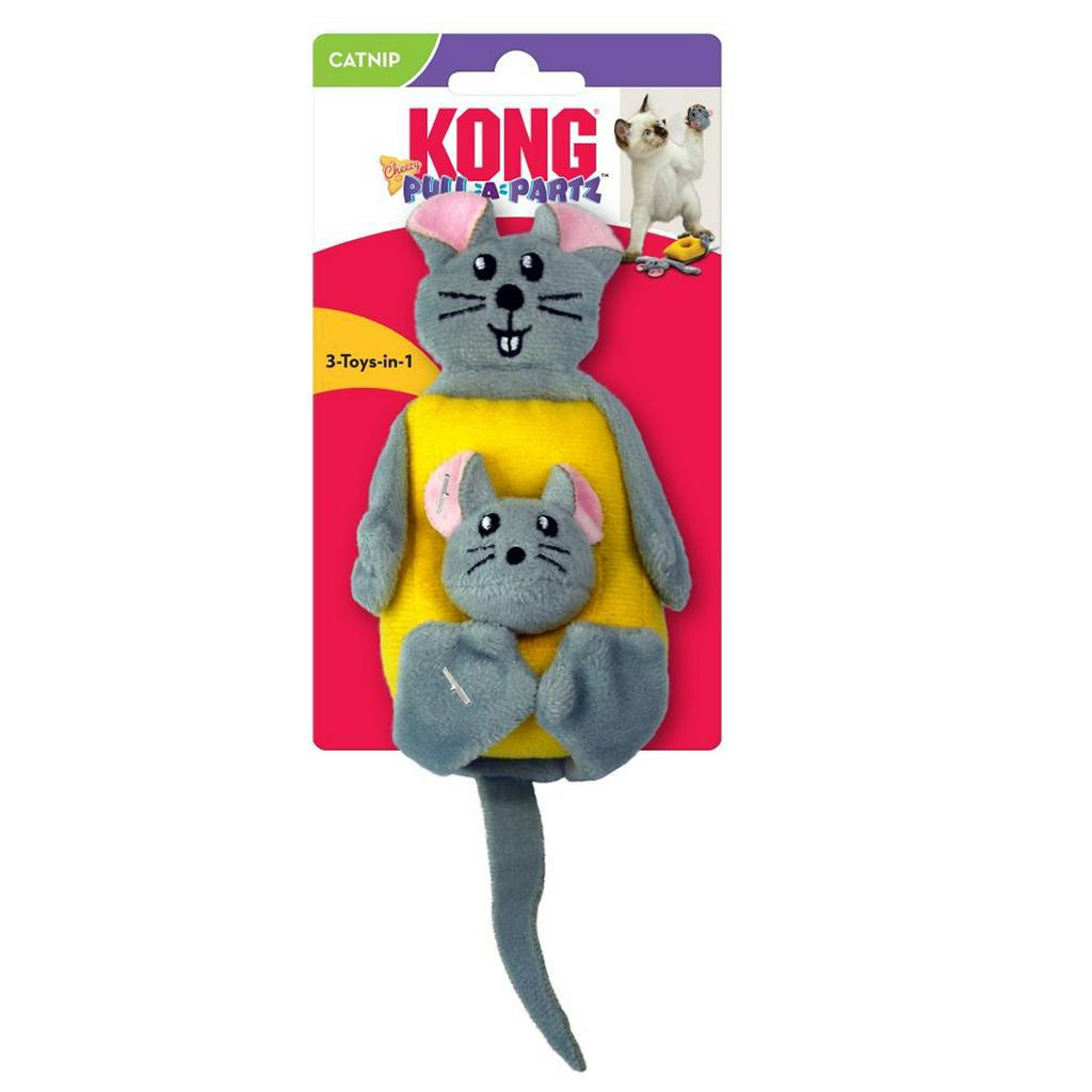 KONG PULL-A-PARTZ CHEEZY (CPP4) - UN