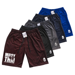 Short Masculino Muay Thai Dry Fit Passeio Titanio