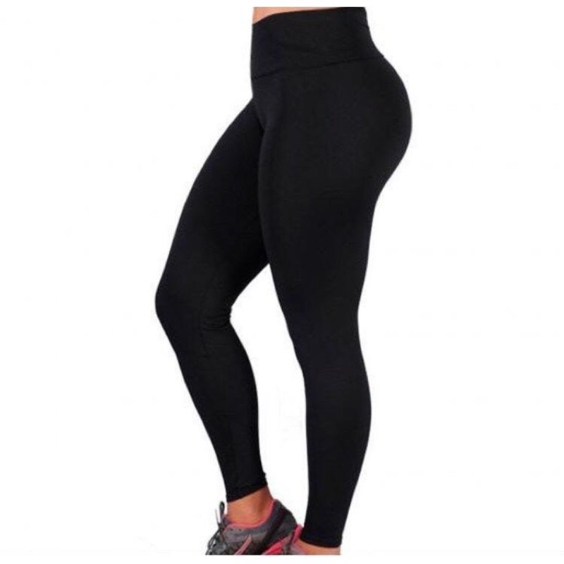 Calça Legging Suplex Academia Fitness Confortável Modelagem Perfeita Leg Preta Leg Cinza
