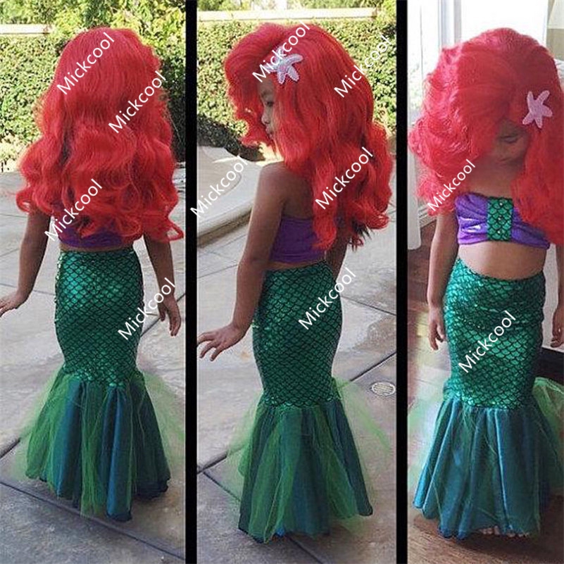 princesa ariel de vestido