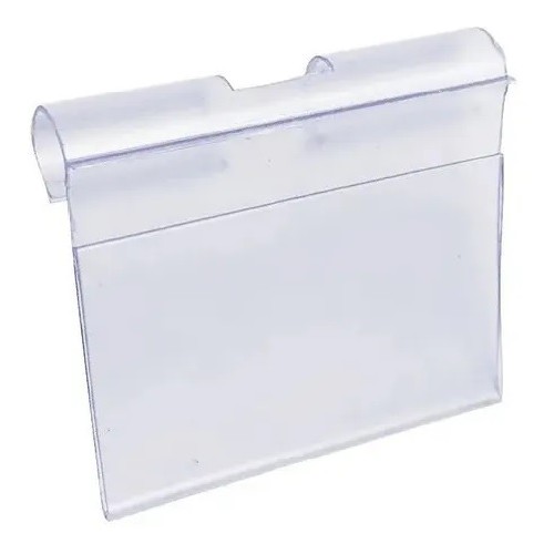 Porta Etiqueta de  Preço em PVC para gancho - 30 Peças - 5,5 x 5,0 cm _ display suporte 3dfill