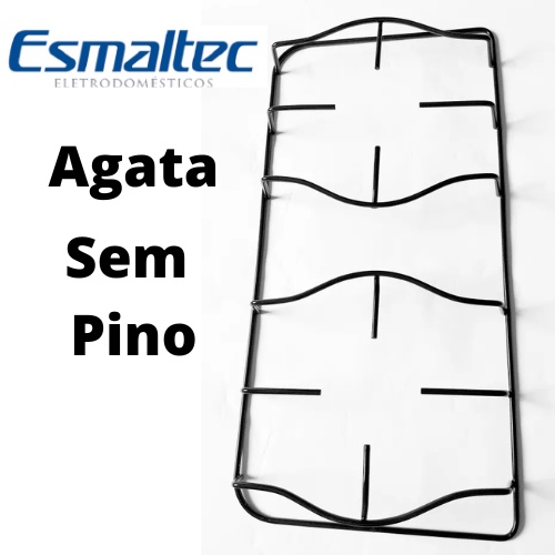 Grelha Grade P/ Fogao Esmaltec Agata Sem Pino