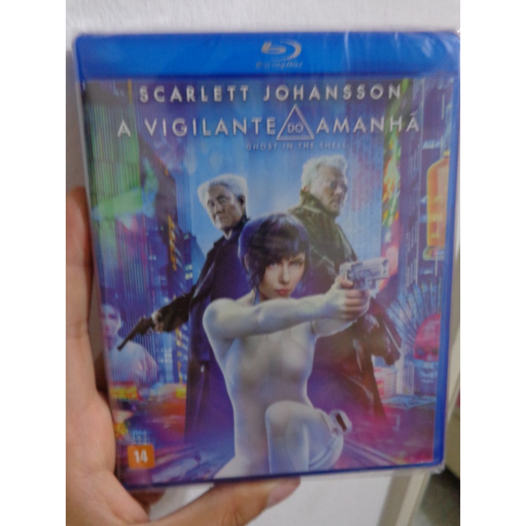 A Vigilante Do Amanhã - Ghost In The Shell Blu-ray Lacrado