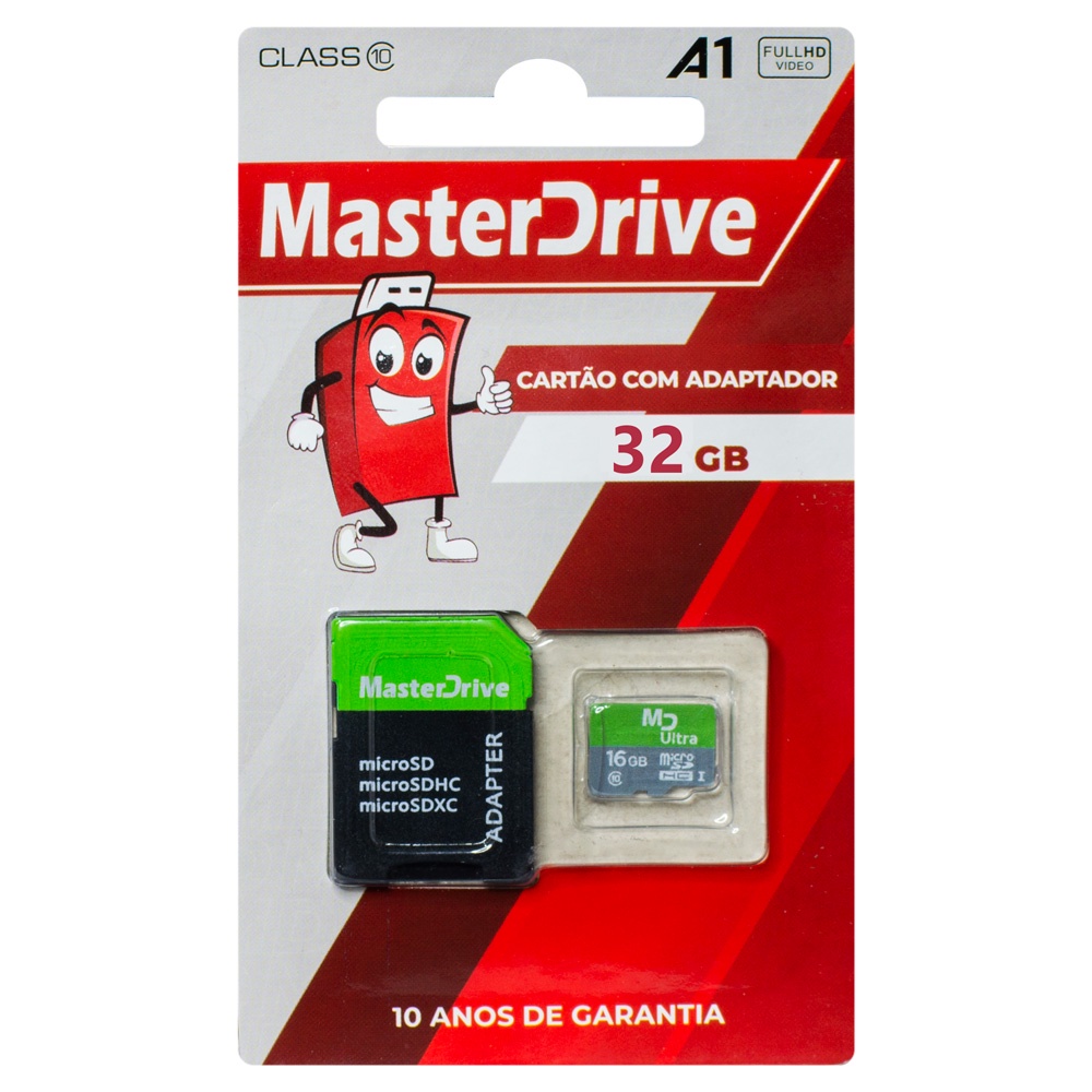 Cartão de memoria MASTERPENDRIVE 32GB