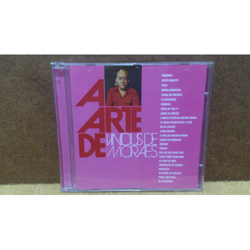 Cd Vinícius De Moraes - A Arte De Vinícius De Moraes - Ótimo
