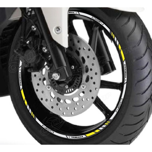 Friso Adesivo Refletivo M9 Roda Moto Yamaha Neo 125