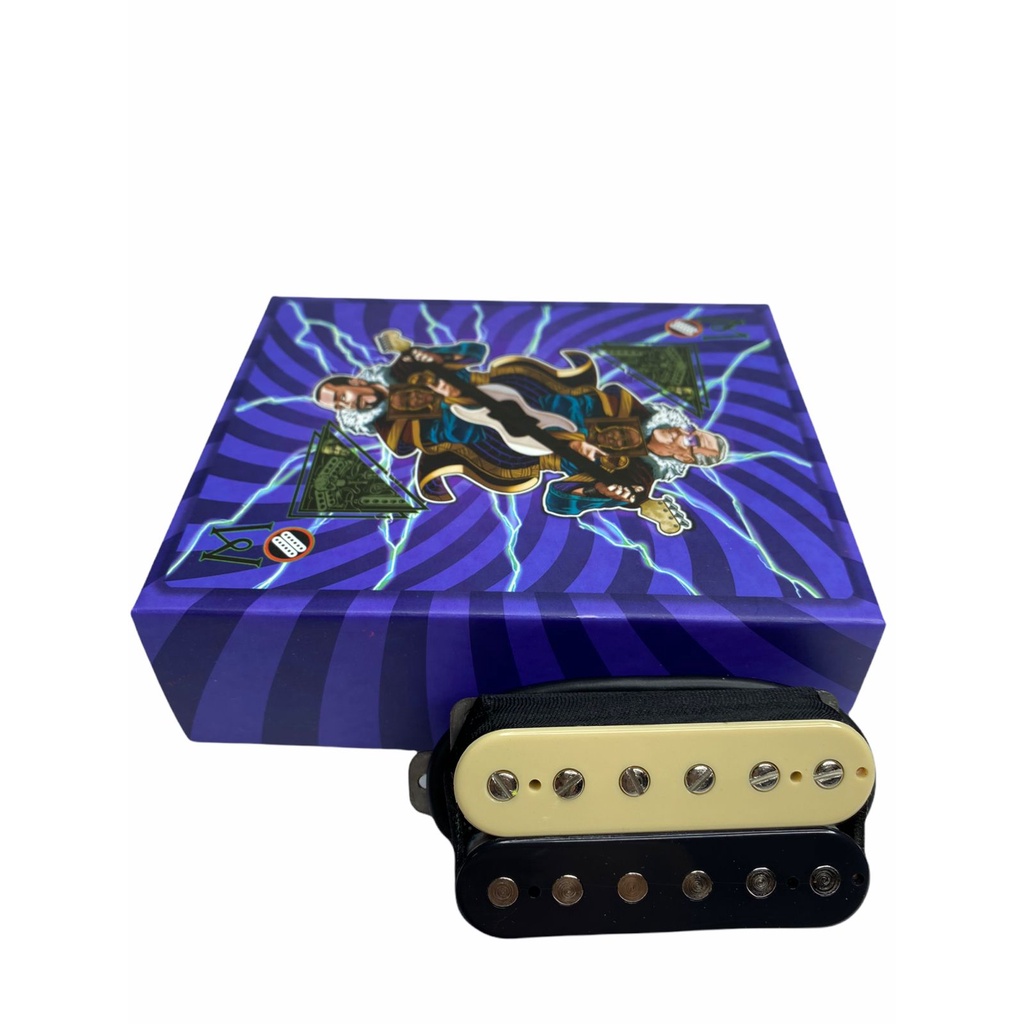 Captador Malagoli Custom 84 Ponte Zebra Guitarra Classic Rock e Hard Rock