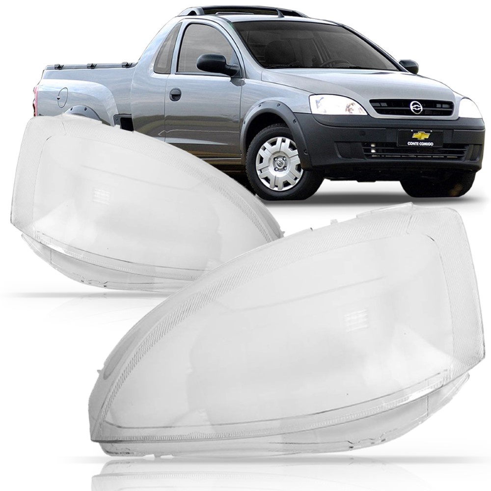 Par Lente Farol Corsa Montana 2003 2004 2005 2006 2007 2008 2009 2010 em Oferta na Shopee