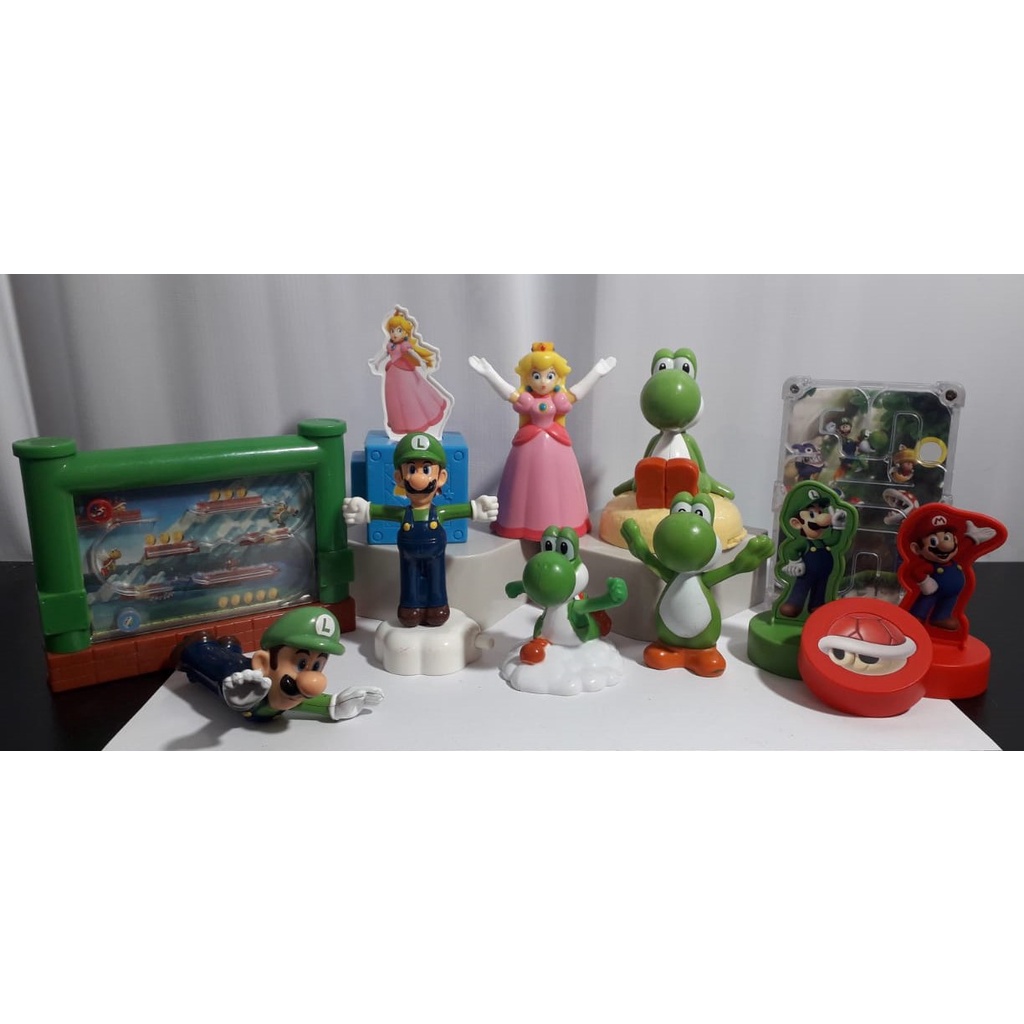 Bonecos dos Diversos Personagens da Coleção Turma do Mário Bros - Mc ...