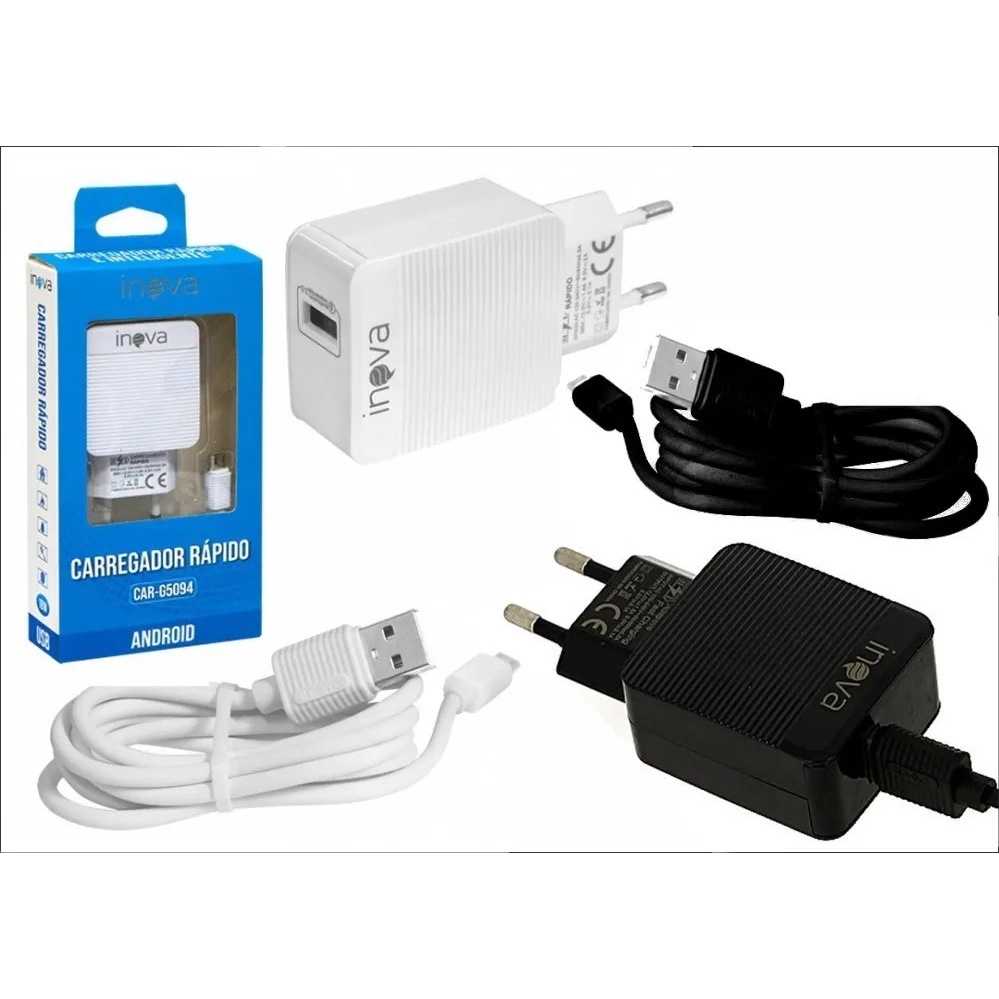 Carregador Turbo Compativel Multilaser  MS6, MS50L - 18W
