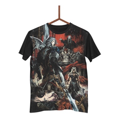 Camisa Camiseta Castlevania Curse Of Darkness Jogo Ps2 C0012