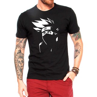 Camiseta Kakashi Naruto, Anime, Mangá, Geek, Nerd, Ótima Qualidade