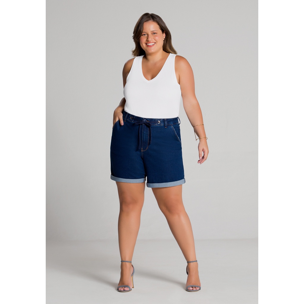 Regata Básica Plus Size Malha Viscose/Malha com elastano/Lunender 00470