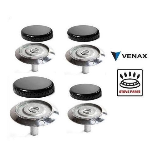 Kit Completo Sorvete + Espalhador Peças Fogão Venax 4 Bocas