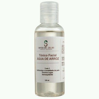 Limpador Facial Natural De Água De Arroz